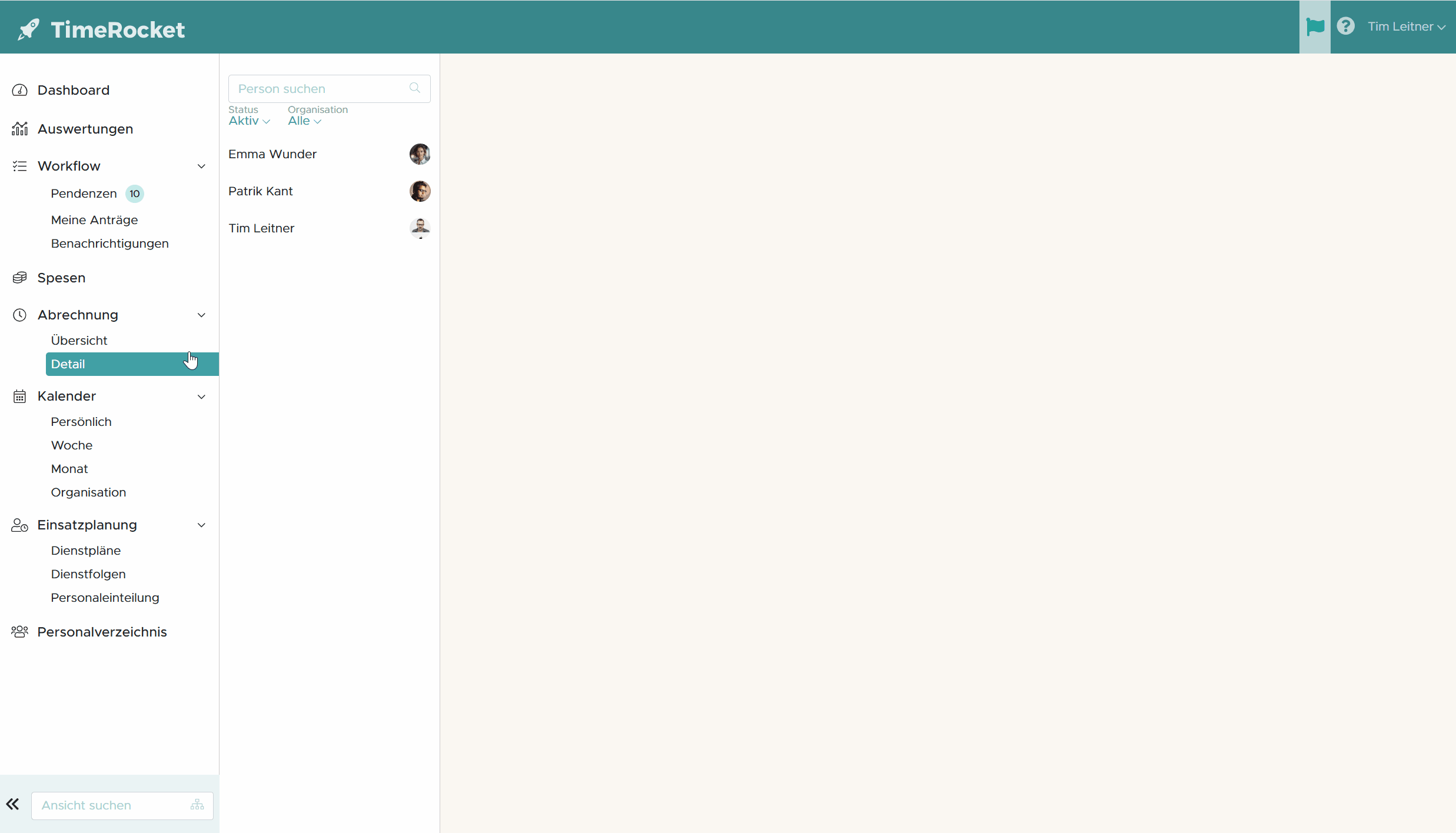 Abrechnung - Detail - Operationen