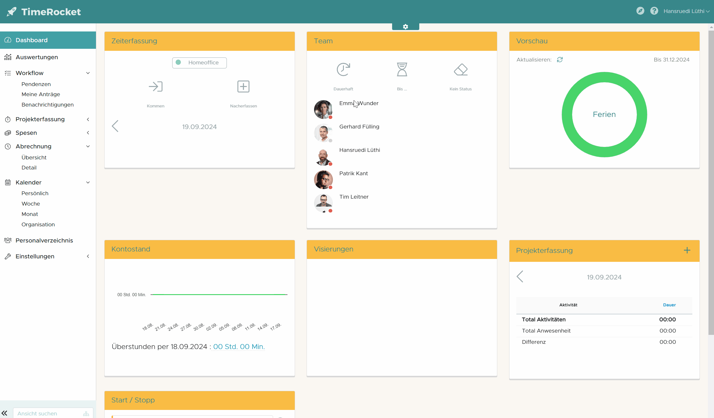 Organisationskalender - Feiertage hinzufügen