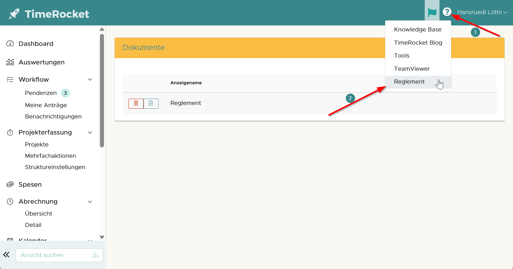 Externe Dokumente erstellen